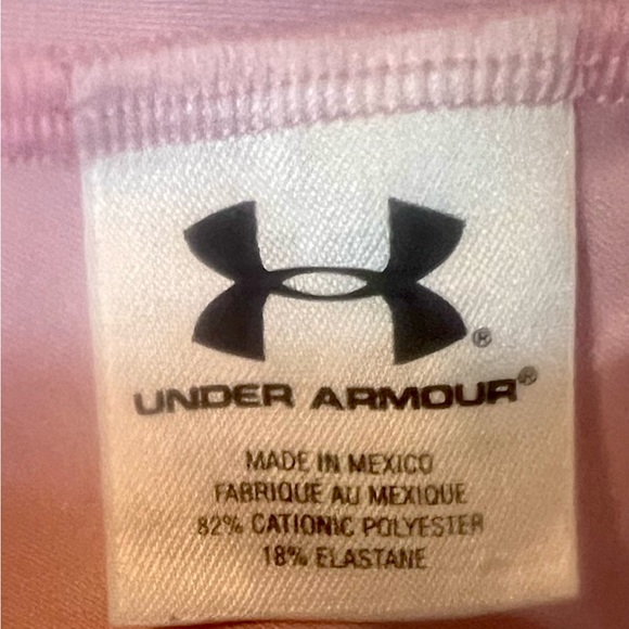 Baby pink long sleeve under armor compression shirt - Picture 3 of 3